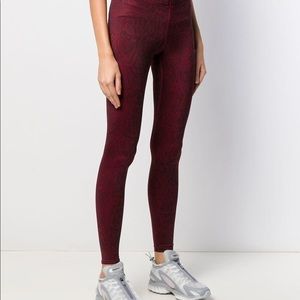 Nike Red Snake Print Leggings